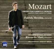 Mozart: Concerto pour clarinette et orchestre, Quintette pour clarinette
